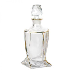 ΚΡΥΣΤΑΛΙΝΗ ΧΡΥΣΗ ΚΑΡΑΦΑ QUADRO