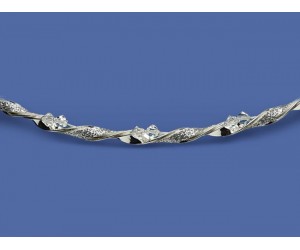 Στέφανα Γάμου Ασημένια 543