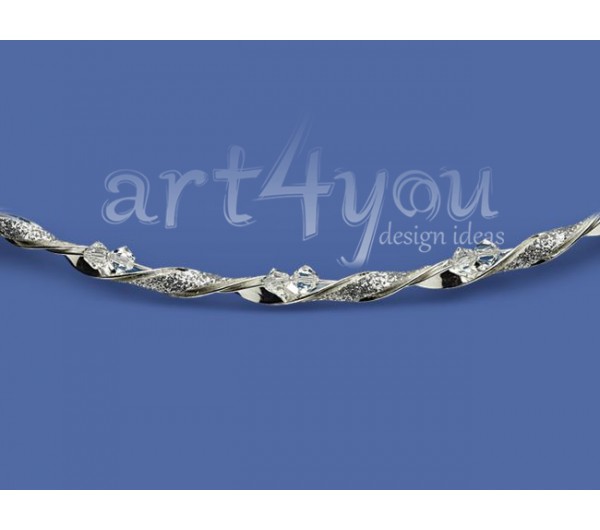 Στέφανα Γάμου Ασημένια 543