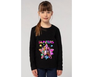Παιδικό Μακρυμάνικο Μπλουζάκι K-pop Huntrix Demon Hunters  