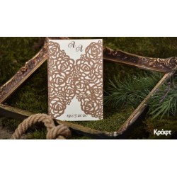 LASERCUT ΠΡΟΣΚΛΗΤΗΡΙΟ ΓΑΜΟΥ CRAFT