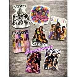 Αυτοκόλλητα Katseye STICKERS