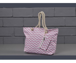 Υφασμάτινη Τσάντα & Πορτοφόλι Chevron