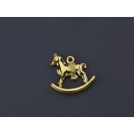 Διακοσμητικό Μεταλλικό Αλογάκι 50τμχ