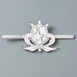 ΛΑΙΜΟΣ ΑΚΡΥΛΙΚΟΣ ΜΕ ΜΟΝΟΓΡΑΜΜΑΤΑ