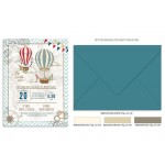 Προσκλητήριο βάπτισης αερόστατο