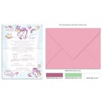 Προσκλητήριο βάπτισης μονόκερο. 