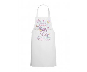 Ποδιά Νονού - Νονάς Magic Unicorn