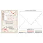 Προσκλητήριο γάμου - βάπτισης με vintage λεπτομέρειες