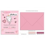 Προσκλητήριο βάπτισης γατούλα