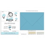 Προσκλητήριο βάπτισης λιονταράκι