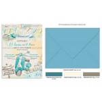 Προσκλητήριο βάπτισης  vespa