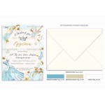 Προσκλητήριο βάπτισης σταχτοπούτα