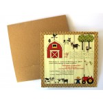 Προσκλητήριο Βάπτισης Φάρμα