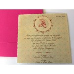 Προσκλητήριο Βάπτισης Μπαλαρίνα