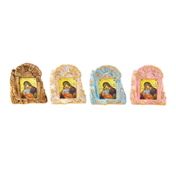 Γύψινη εικόνα 10cm με επιλογή αγίου