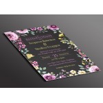 Προσκλητήριο Γάμου floral