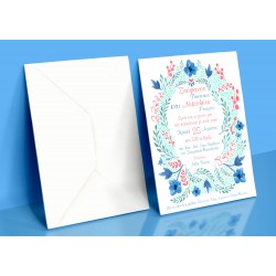 Προσκλητήριο Γάμου μοντέρνο