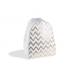 BACKPACK ΧΡΥΣΟ ΣΕΒΡΟΝ