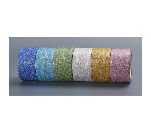 ΑΥΤΟΚΟΛΛΗΤΗ ΚΟΡΔΕΛΑ GLITTER 30χιλ