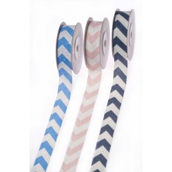 Κορδέλα Chevron 2.5cmX10y