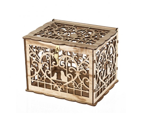 ΞΥΛΙΝΟ ΚΟΥΤΙ LASER CUT 