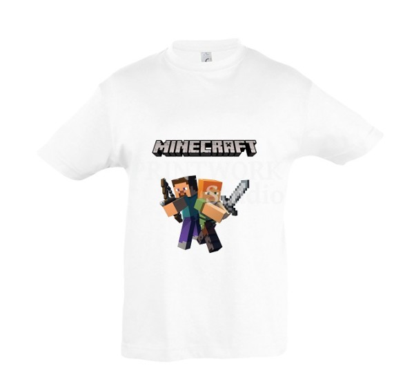 Μπλούζα Παιδική Minecraft