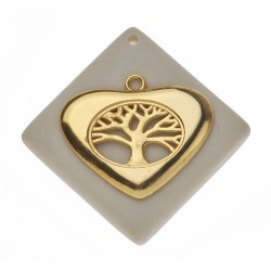 Πέτρα με καρδιά δέντρο Ζωής