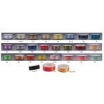 Κορδέλα σατέν  0.3cm  100μ. διπλής όψης