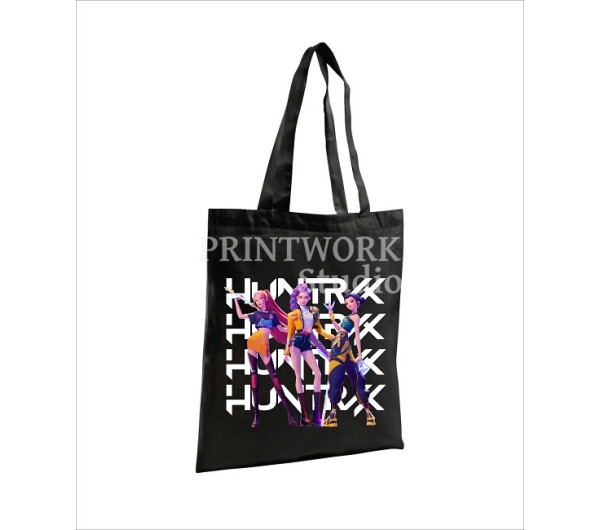 Τσάντα με μακρύ χερούλι Tote Bag KPop Demon Hunters Huntrix