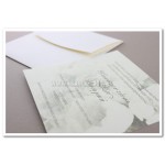 Προσκλητήριο Γάμου ρομαντικό με λουλούδια