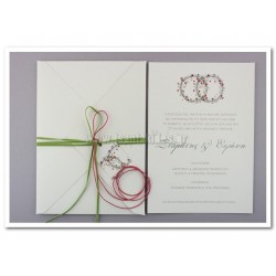Προσκλητήριο Γάμου Ρομαντικό