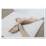 Προσκλητήριο Γάμου με ανάγλυφο φάκελο Lachour