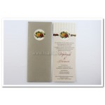 Προσκλητήριο Γάμου μακρόστενο