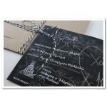 Προσκλητήριο γάμου μοντέρνο οικολογικό