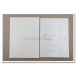 Προσκλητήριο γάμου ρομαντικό Δαντέλα