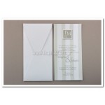 Προσκλητήριο Γάμου ριγέ