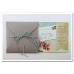 Προσκλητήριο γάμου Floral Vintage