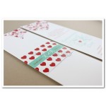 Προσκλητήριο Γάμου με φάκελο σε σχήμα καρδιάς