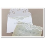Προσκλητήριο Γάμου με τρυπητό φάκελο