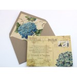 Προσκλητήριο Γάμου Postcard