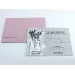 Προσκλητήριο Γάμου λεβάντα