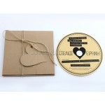 Προσκλητήριο Γάμου σε σχήμα δίσκου βινυλίου, 7609