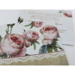 Προσκλητήριο Γάμου Floral 