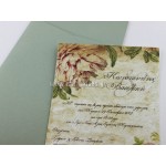 Προσκλητήριο Γάμου vintage, 7624