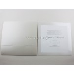 Προσκλητήριο Γάμου με μεταλλοτυπία