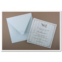 Προσκλητήριο Βάπτισης μικρό αγγελάκι