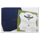 Προσκλητήριο Βάπτισης Ναυτικό θέμα