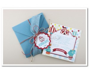 Προσκλητήριο Βάπτισης Λούνα Παρκ