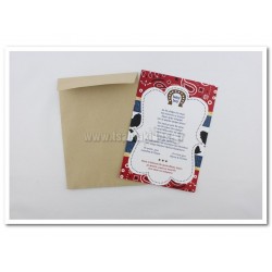 Προσκλητήριο Βάπτισης Rodeo